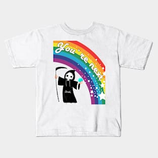 Funny Death_2 Kids T-Shirt